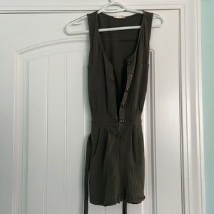 Olive Green Romper